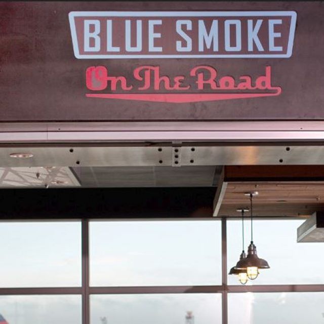Blue Smoke on the Road, restaurant américain à l’aéroport JFK à New York