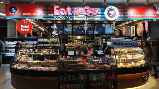 Eat & Go Istanbul, restauration rapide à l’aéroport JFK à New York