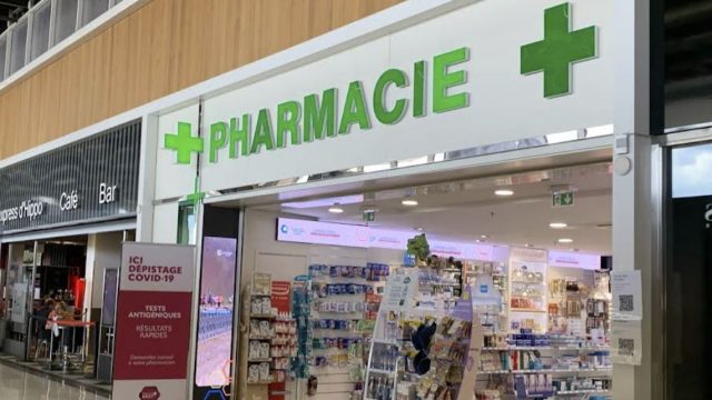 Pharmacies à l’aéroport Paris-Orly